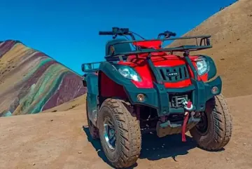 vinicunca rainbow mountain atv tour red valley